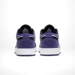Air Jordan 1 Low Court Purple Black - Image 4