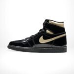 Air Jordan 1 Retro High OG Black Metallic Gold - Image 3