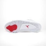 Air Jordan 4 Metallic Pack White Red - Image 6