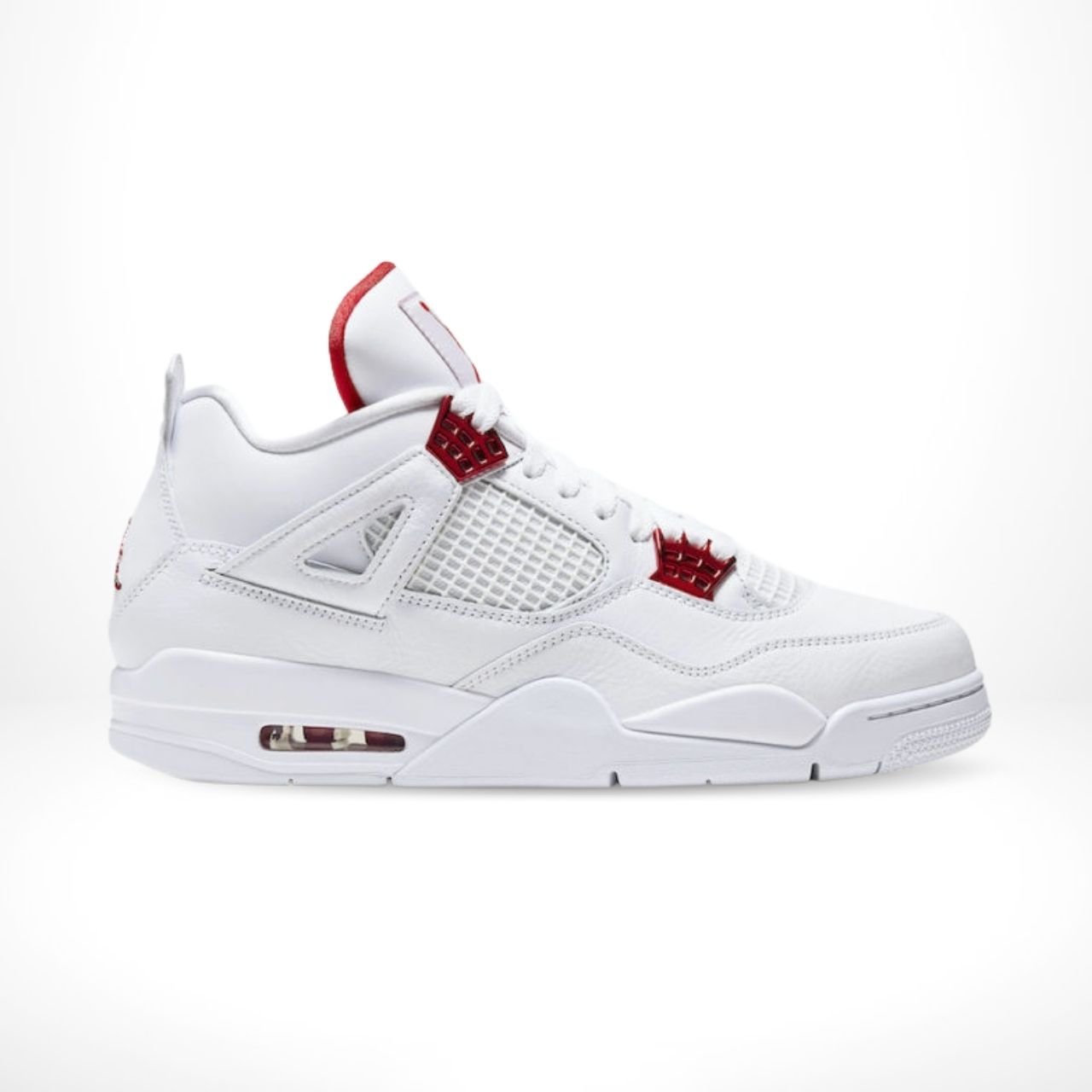 TKH-AJ-0668.jpg Air Jordan 4 Metallic Pack White Red - Image 1