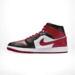 Air Jordan 1 Mid Alternate Bred Toe - Image 3
