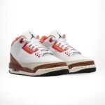 Air Jordan 3 Retro Mars Stone Brown Orange - Image 2