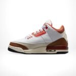 Air Jordan 3 Retro Mars Stone Brown Orange - Image 3