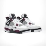 Air Jordan 4 Retro x Paris Saint-Germain Bordeaux White - Image 2