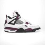 Air Jordan 4 Retro x Paris Saint-Germain Bordeaux White