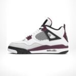 Air Jordan 4 Retro x Paris Saint-Germain Bordeaux White - Image 3