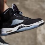 Air Jordan 5 Retro Oreo Black White 2021 - Image 9