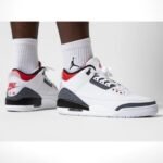 Air Jordan 3 Retro Denim SE Fire Red - Image 7