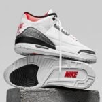 Air Jordan 3 Retro Denim SE Fire Red - Image 8