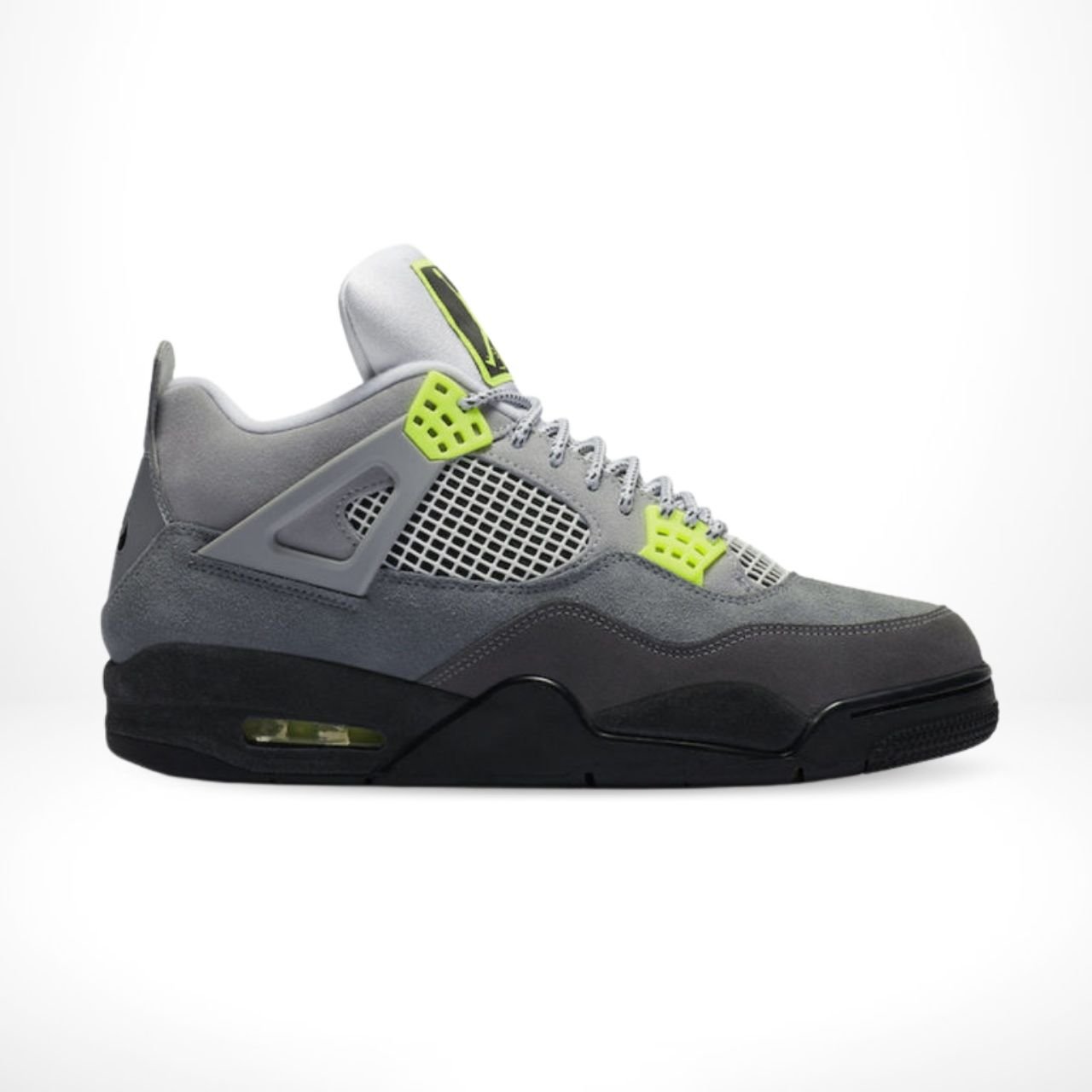TKH-AJ-0727.jpg Air Jordan 4 Retro SE Neon 95 Grey - Image 1
