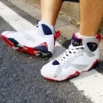 Air Jordan 7 Retro Olympic White Red - Image 6