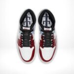 Air Jordan 1 Retro High OG Fearless Blue Red - Image 4