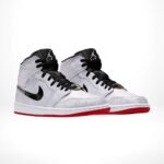 Air Jordan 1 Mid x Clot Fearless Grey - Image 2