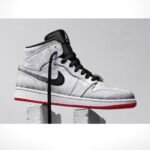 Air Jordan 1 Mid x Clot Fearless Grey - Image 7