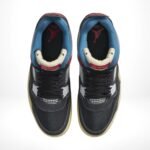 Air Jordan 4 Retro x Nike Union LA Off Noir - Image 4