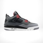 Air Jordan 4 Retro Infrared Grey Orange - Image 3