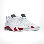 Air Jordan 14 Retro Candy Cane Red White - Image 2