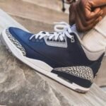 Air Jordan 3 Retro Georgetown Midnight Navy - Image 7