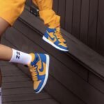 Air Jordan 1 Retro High OG Reverse Laney Varsity Maize - Image 7