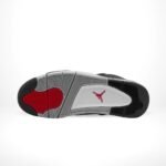 Air Jordan 4 Retro SE Black Canvas Light Steel - Image 6
