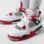 Air Jordan 4 Retro OG Fire Red 2020 - Image 8