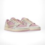 Air Jordan 1 Retro Low OG SP x Travis Scott Sail Shy Pink - Image 2