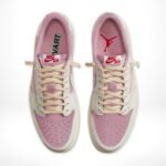 Air Jordan 1 Retro Low OG SP x Travis Scott Sail Shy Pink - Image 3