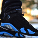Air Jordan 14 Retro Black University Blue 2026 - Image 8