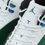 Air Jordan 12 Bucks White Green - Image 6