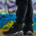 Air Jordan 8 Retro Playoff Black True Red 2023 - Image 7