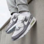 Air Max 90 Recycled Canvas Vast Grey Blue White - Image 7