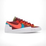 Nike KAWS x sacai x Blazer Low Team Red